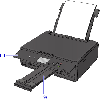 Копирование на принтере canon ts50400